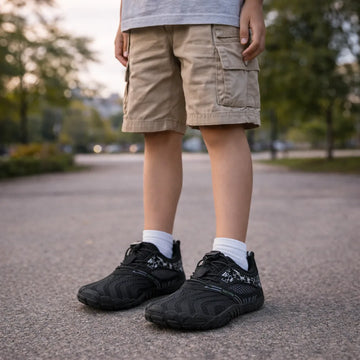 Beneficios del calzado barefoot en niños