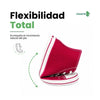 Calzado barefoot rojo Saguaro Roam I de alta flexibilidad, zapatilla ligera y transpirable con puntera anatómica para juanetes en Chile.