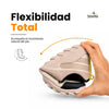 Flexibilidad calzado minimalista Sowilo beige outdoor — suela flexible barefoot outdoor Chile