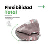 Zapatilla Smart II rosa coral doblada mostrando flexibilidad barefoot.