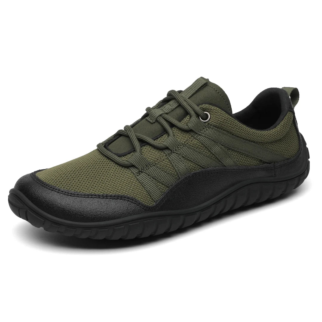 Zapatillas blancas de cuero mujer