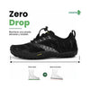 Zapatillas barefoot Saguaro Kids Smart I negras vista lateral interna
