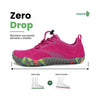 Zapatillas barefoot Saguaro Kids Smart I rosa vista lateral externa