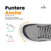 Sowilo Kenaz gris horma ancha adulto — zapatilla barefoot gris horma ancha entrenamiento Chile
