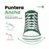 Zapatillas minimalistas verdes Saguaro Roam I con suela elástica y flexible de caucho, diseño de horma ancha para liberar el empeine en Chile.
